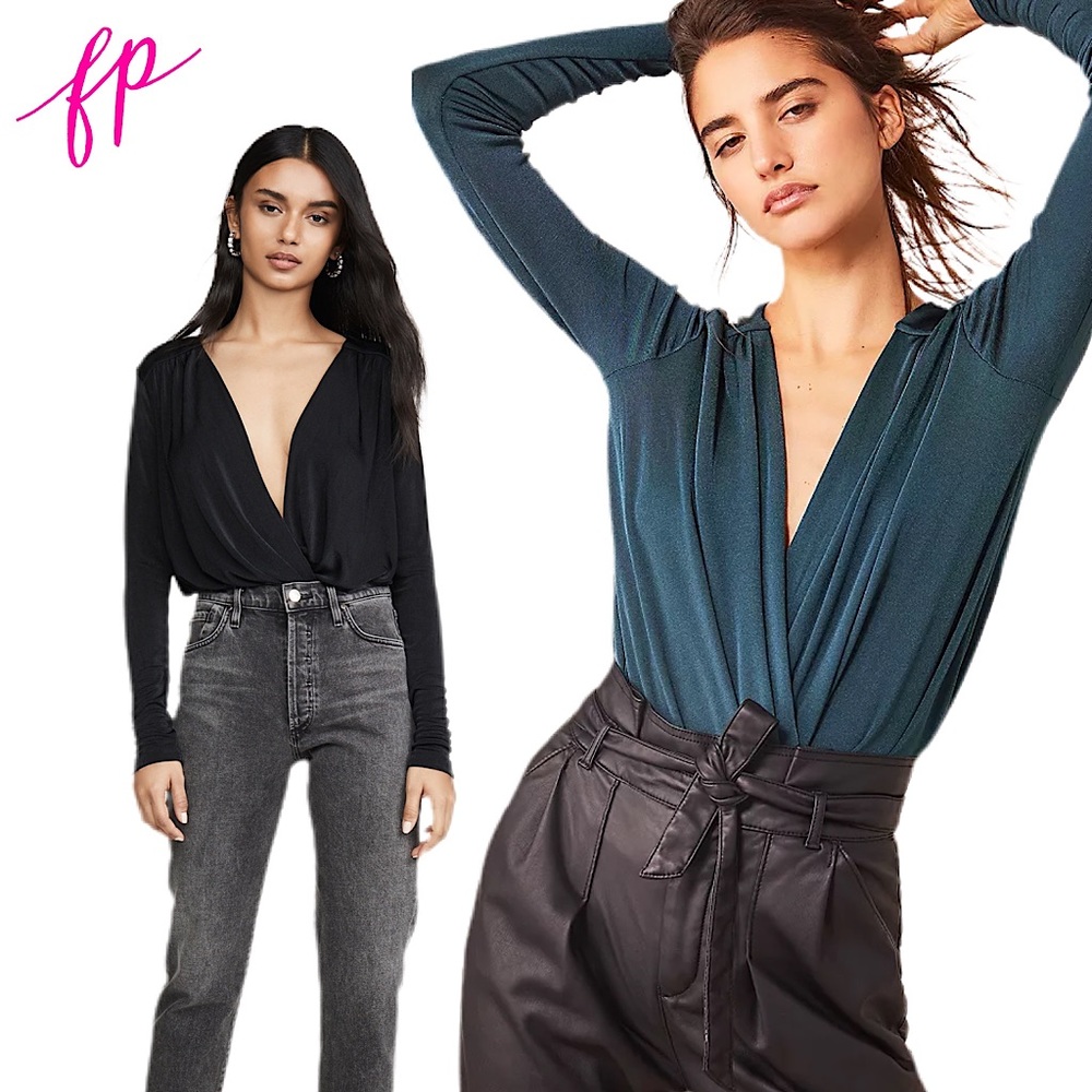 NWT Free People Turnt Bodysuit S